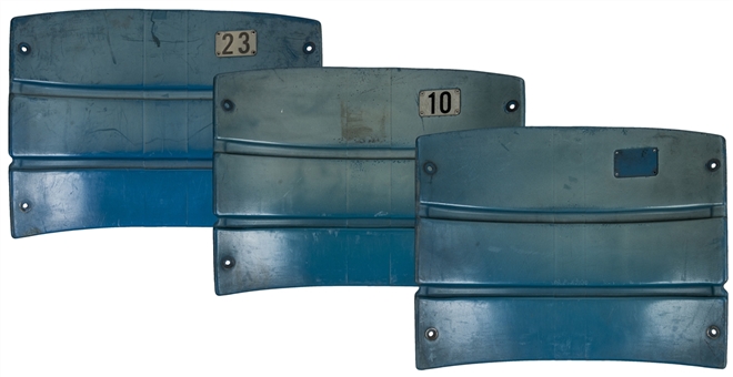 Lot of (3) Original Yankee Stadium Seat Backs (Steiner)